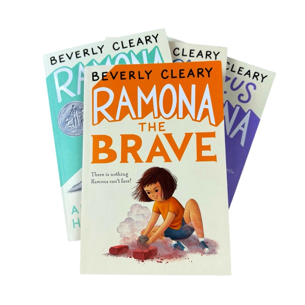 (4) Beverly Cleary Ramona Book Series Like New